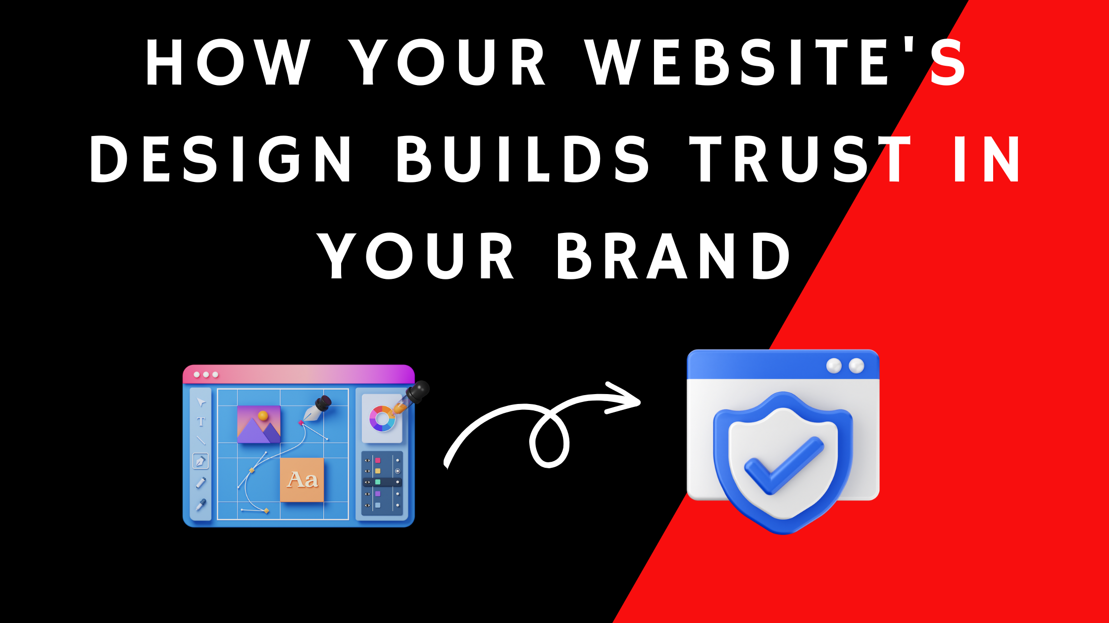 How your website’s design builds trust in your brand